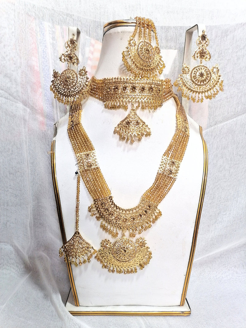 HandCrafted Rani Haar Bridal Chokar Full Set