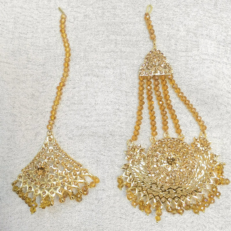 HandCrafted Rani Haar Bridal Chokar Full Set