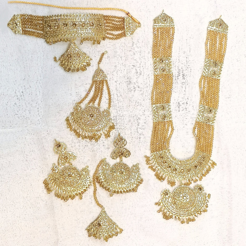 HandCrafted Rani Haar Bridal Chokar Full Set