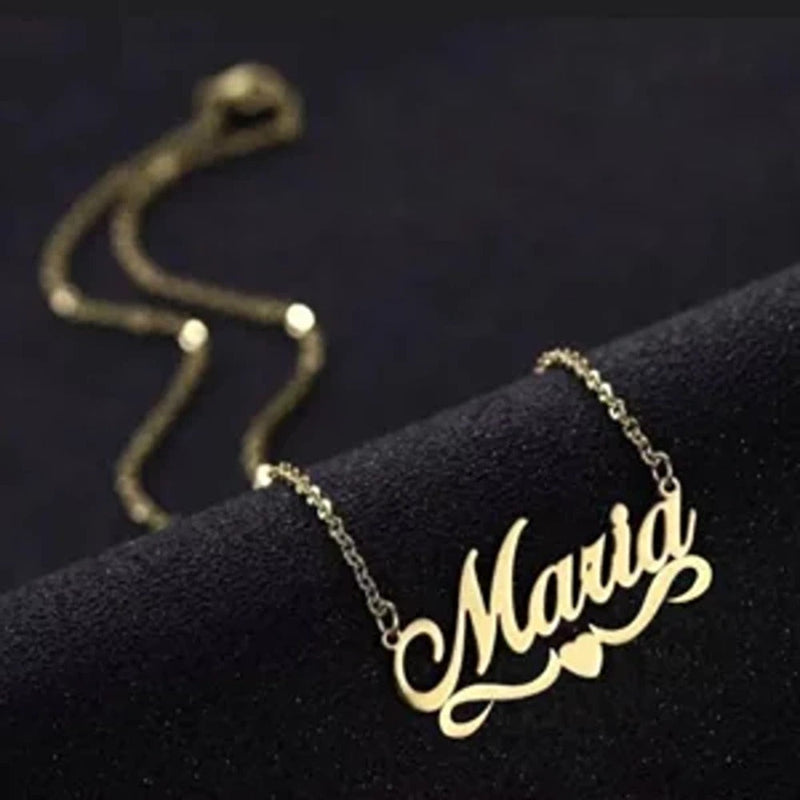 Mini Heart Customized Name Gold/Silver Plated Locket