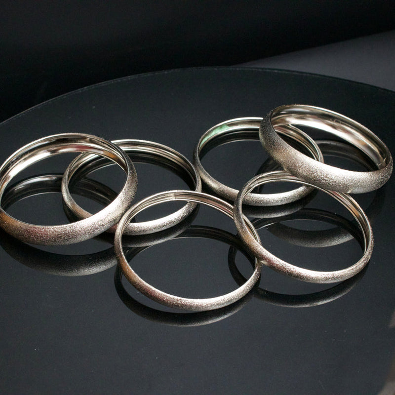 High-Quality Elegance Premium Polish Plain Bangles (6Pcs)