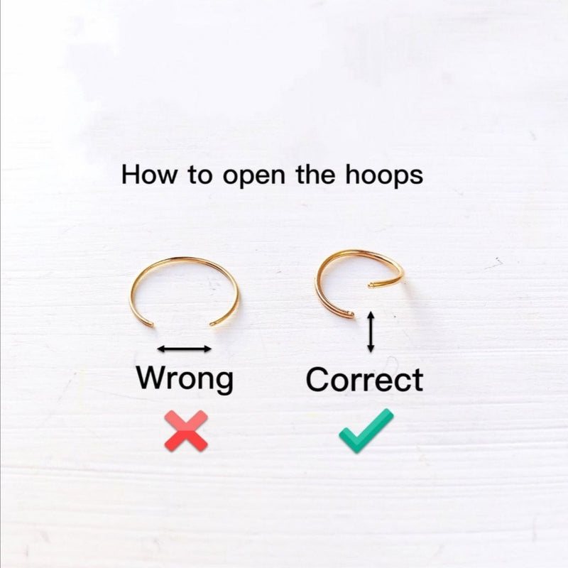 Mini Ball Silver hoop earrings 6mm 8mm 10mm (100% Chandi) 1Pair