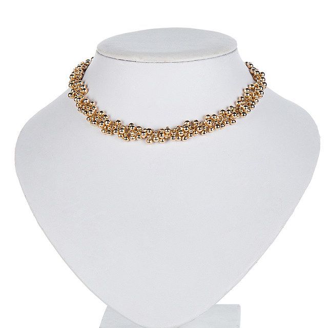 Golden Pearl necklace "Veronique" for Girls